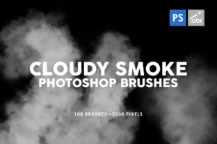 100 Cloudy Smoke Photoshop Stamp Brushes: A Creative Powerhouse for Designers