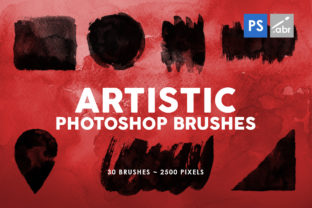 30 Artistic Photoshop Stamp Brushes 2: Enhancing Creativity with High-Resolution Textures