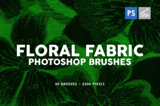 30 Floral Fabric Photoshop Stamp Brushes: Enhancing Creativity in Digital Design