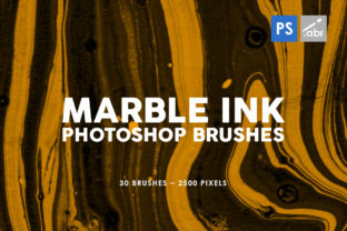 30 Marble Ink Photoshop Stamp Brushes 2: Elevating Design with Strategic Creativity