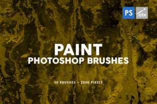 30 Paint Texture Photoshop Brushes 2: A Versatile Resource for Creative Professionals