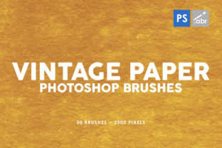 30 Vintage Paper Photoshop Brushes 3: A Timeless Tool for Creative Expression