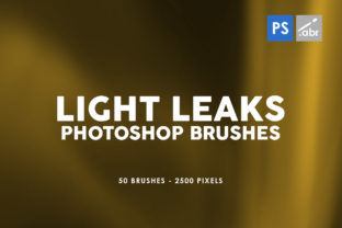 50 Light Leaks Photoshop Brushes for Creative Freedom