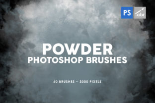 60 Powder Photoshop Stamp Brushes: A Creative Powerhouse for Designers