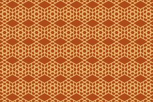 Exploring the Pattern Abstract Hexagon Brown: A Modern Geometrical Design in Fashion and Decor