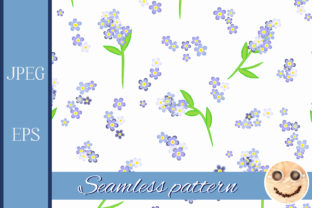 Forget-me-not Flowers Pattern: A Timeless Design for Modern Living