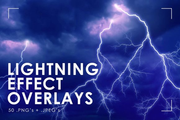 Lightning Effect Overlays Lightning: Transforming Visuals with Photorealistic Electric Flair
