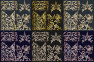 Luxury Hand Drawing Ornament