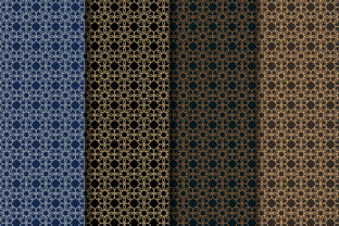 Polygonal Pattern Dark Background: Oriental Geometric Design Template for Modern Creativity