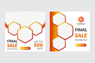 Square Social Media Banner Fashion