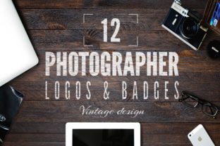 Vintage Photography Badges